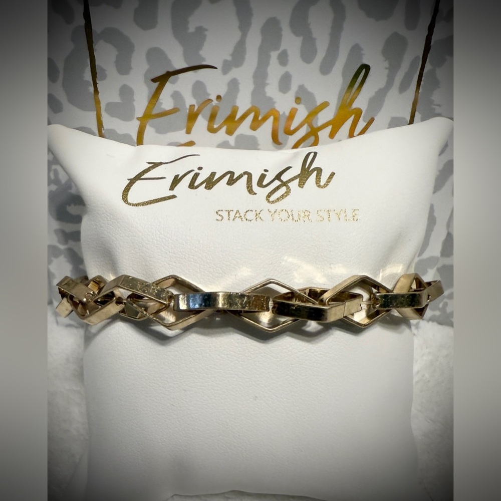 Erimish Chunky Gold Bracelet
